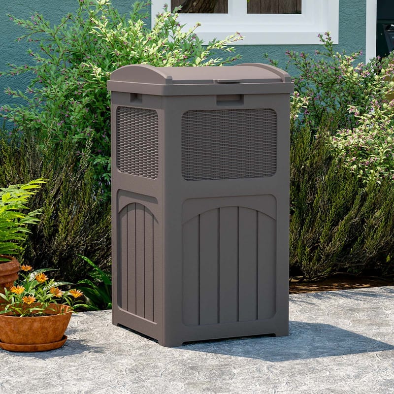 outdoor trash can for patio 1