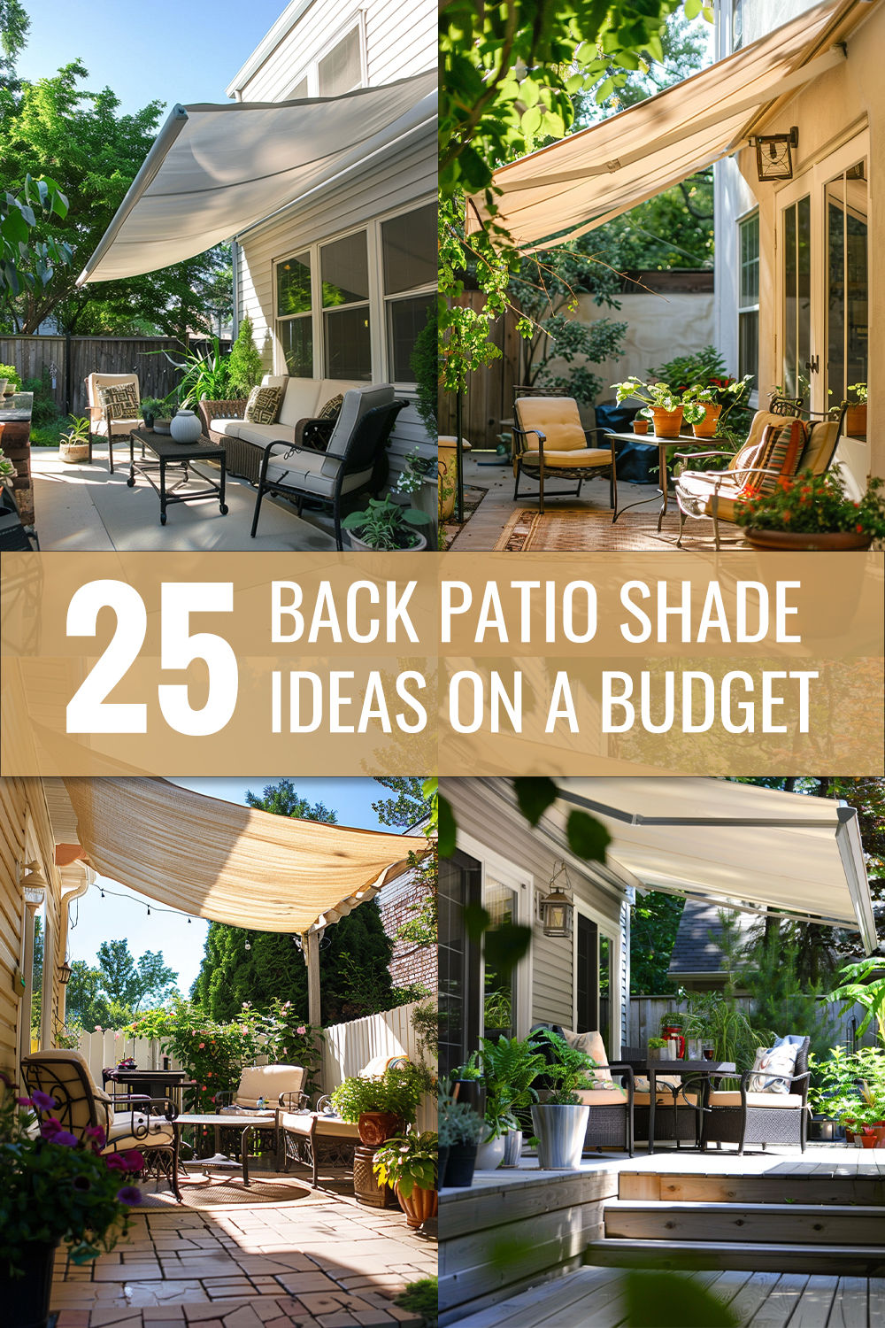 patio shade ideas on a budget 1