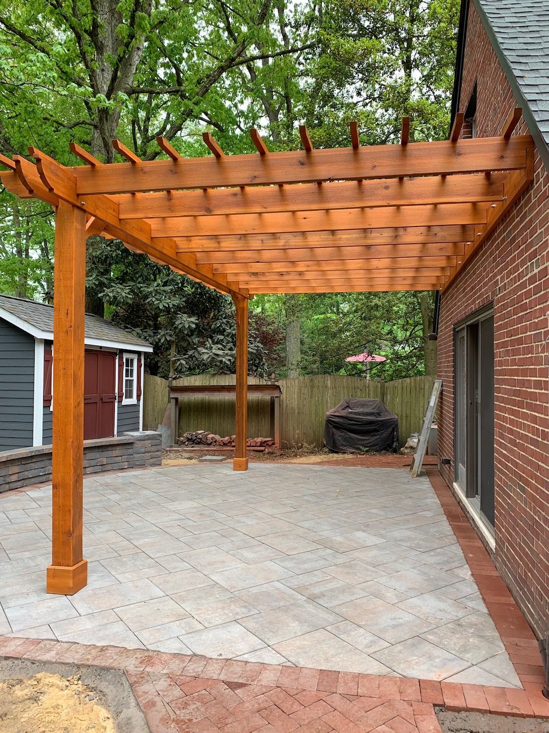 pergola ideas attached to house 3