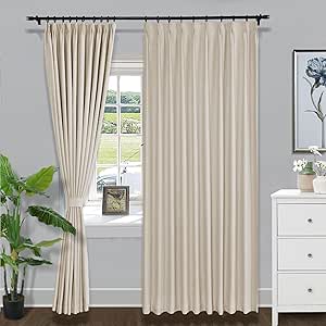 pinch pleat patio door curtains 4