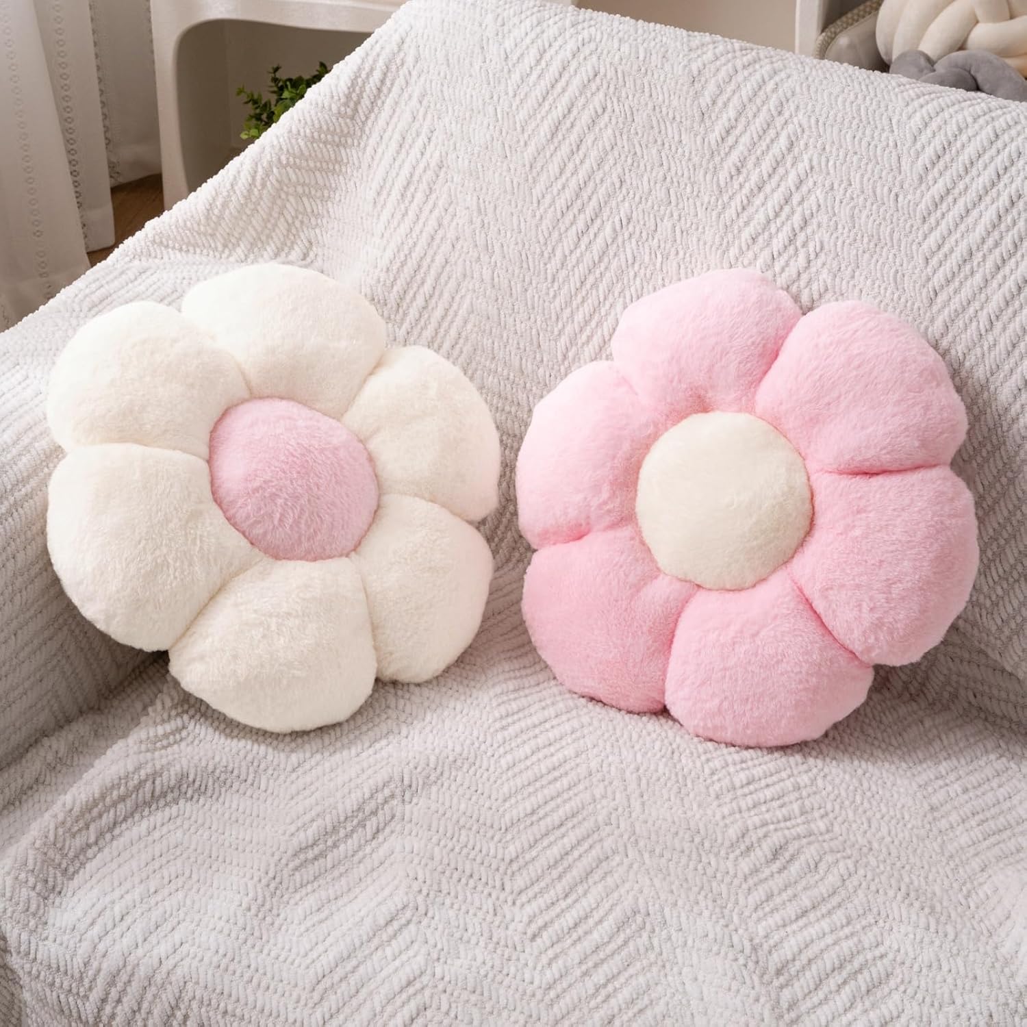 pink decorative pillows for bed 5