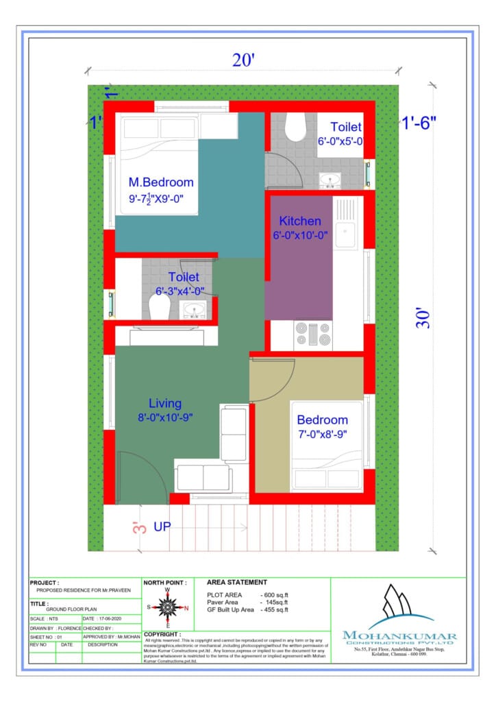 plan for house in 600 sq ft 1