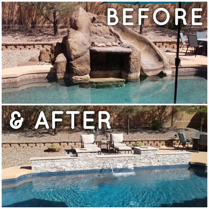 pool remodel ideas before and after 3