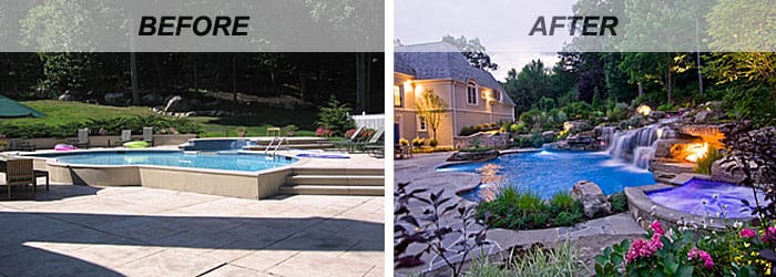 pool remodel ideas before and after 4