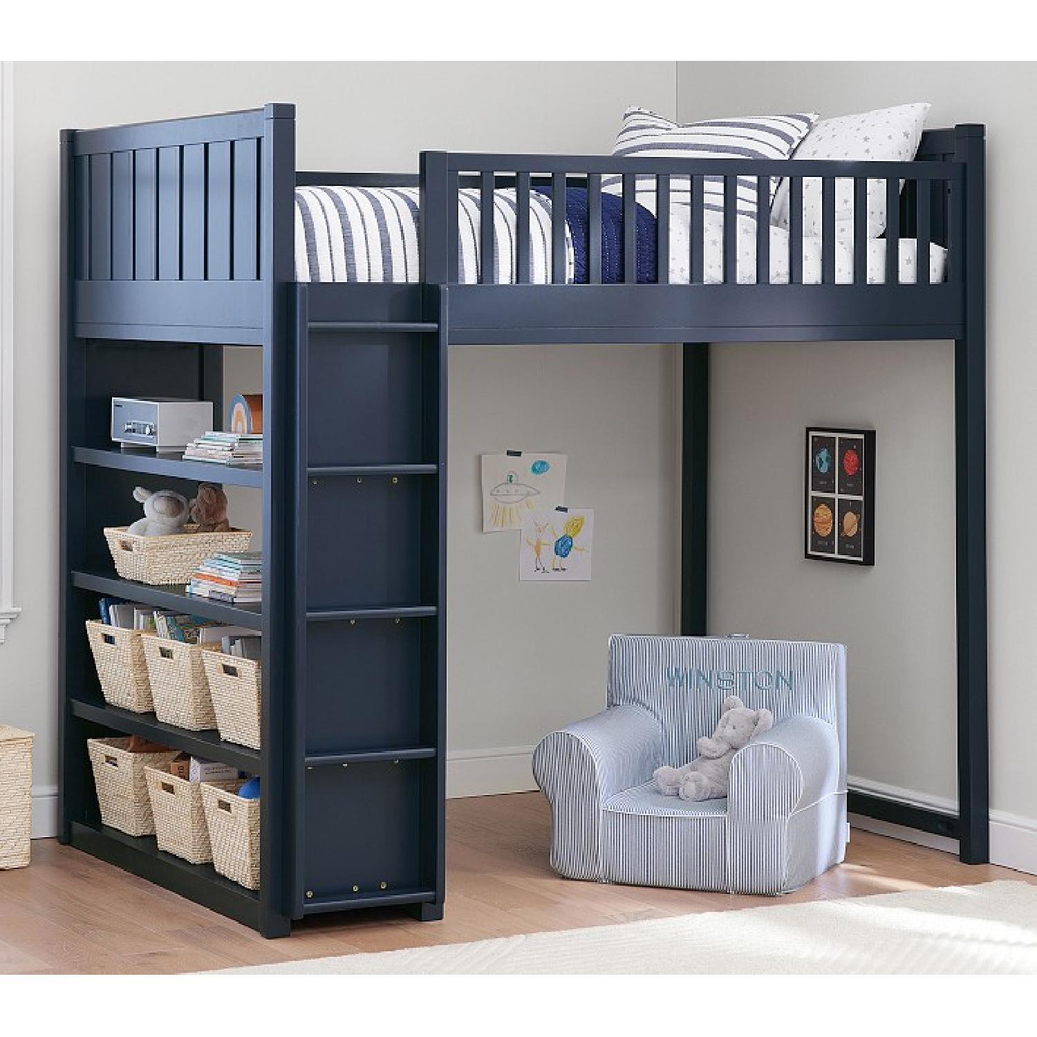 pottery barn full size loft bed 2