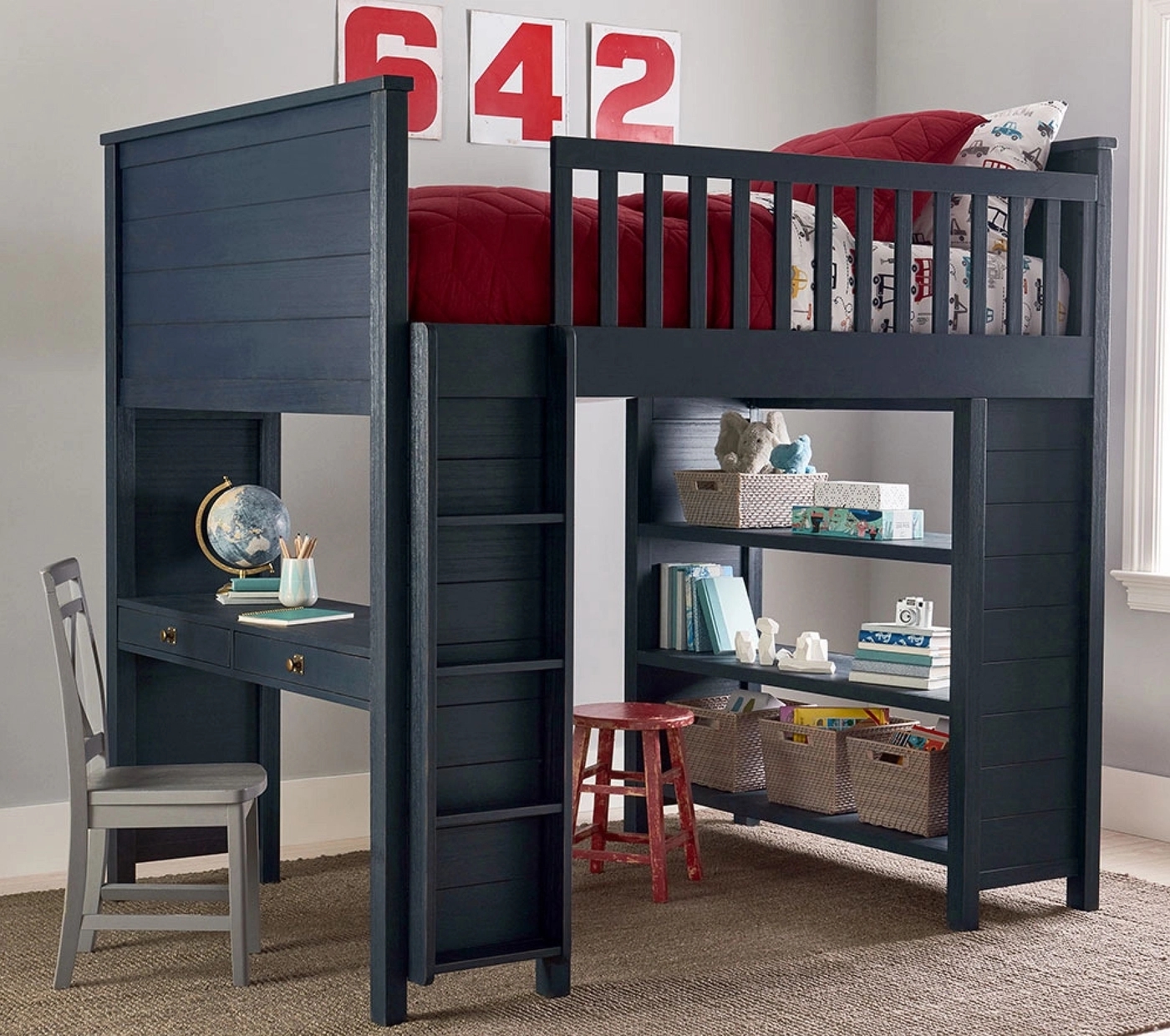 pottery barn full size loft bed 3