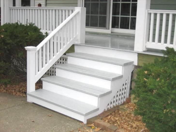 prefab outdoor stairs with landing 2