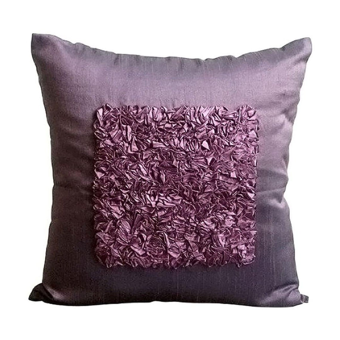 purple accent pillows for bed 2