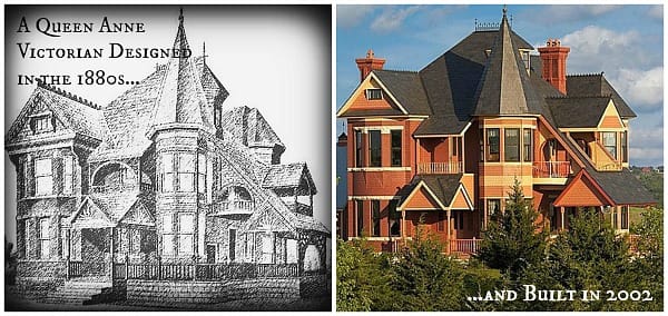 queen anne victorian house plans 5