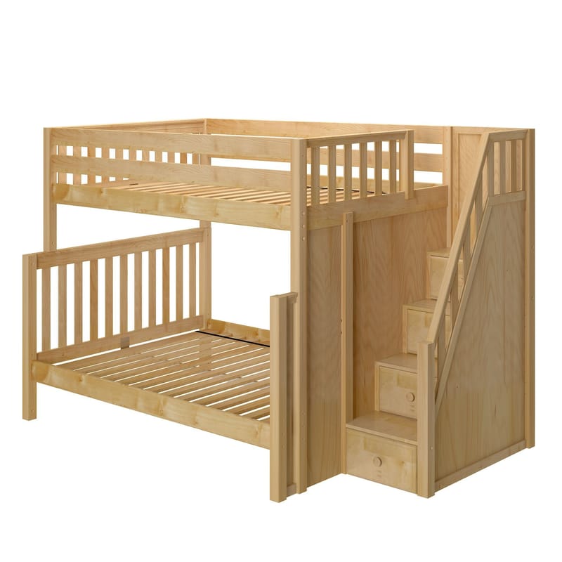 queen bunk bed with stairs 3