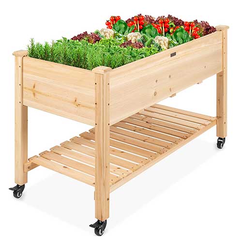 raised bed garden on wheels 3