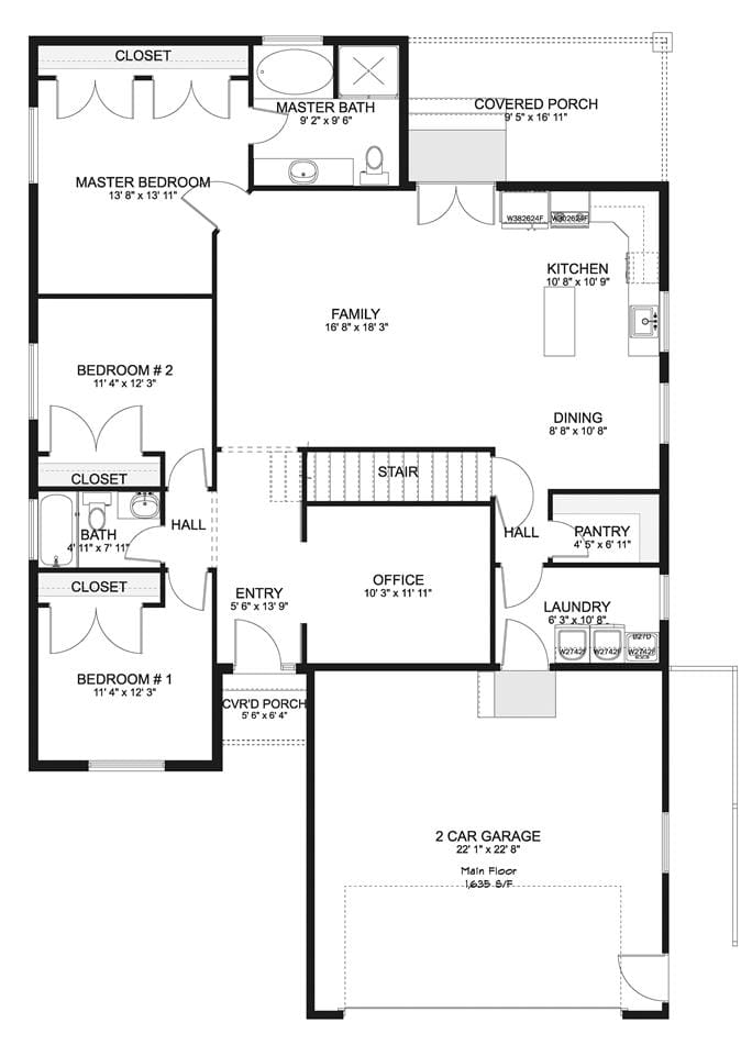 ranch floor plans with basement 3
