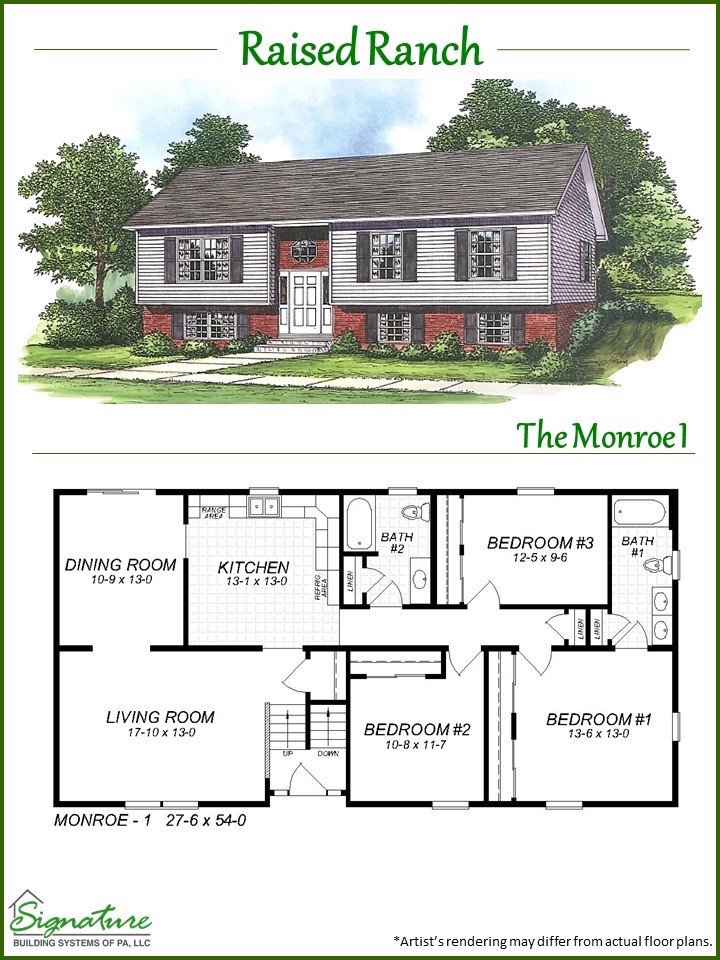 ranch floor plans with basement 2