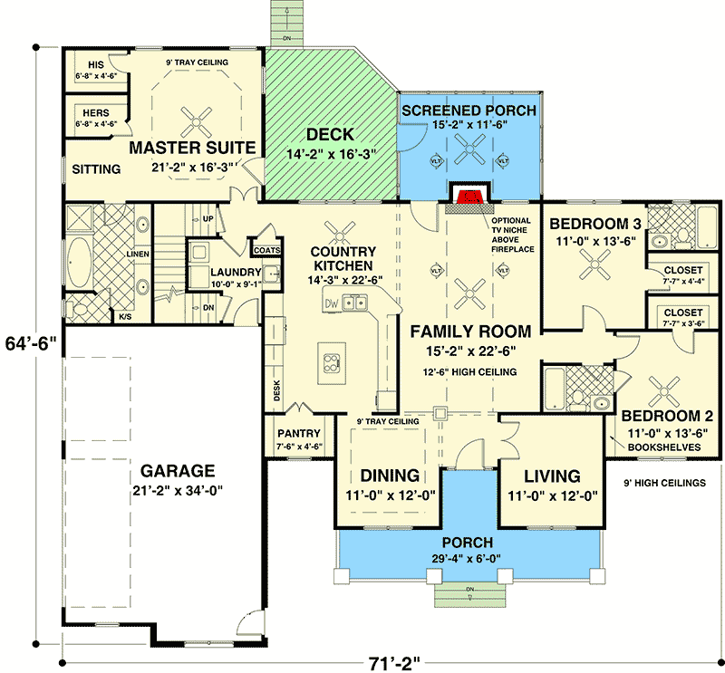 ranch floor plans with basement 4