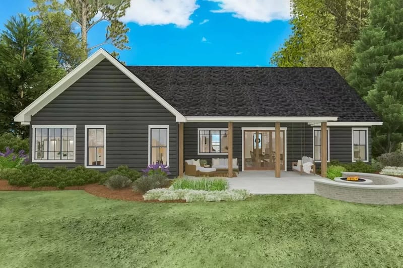 ranch home plans with front porch 3