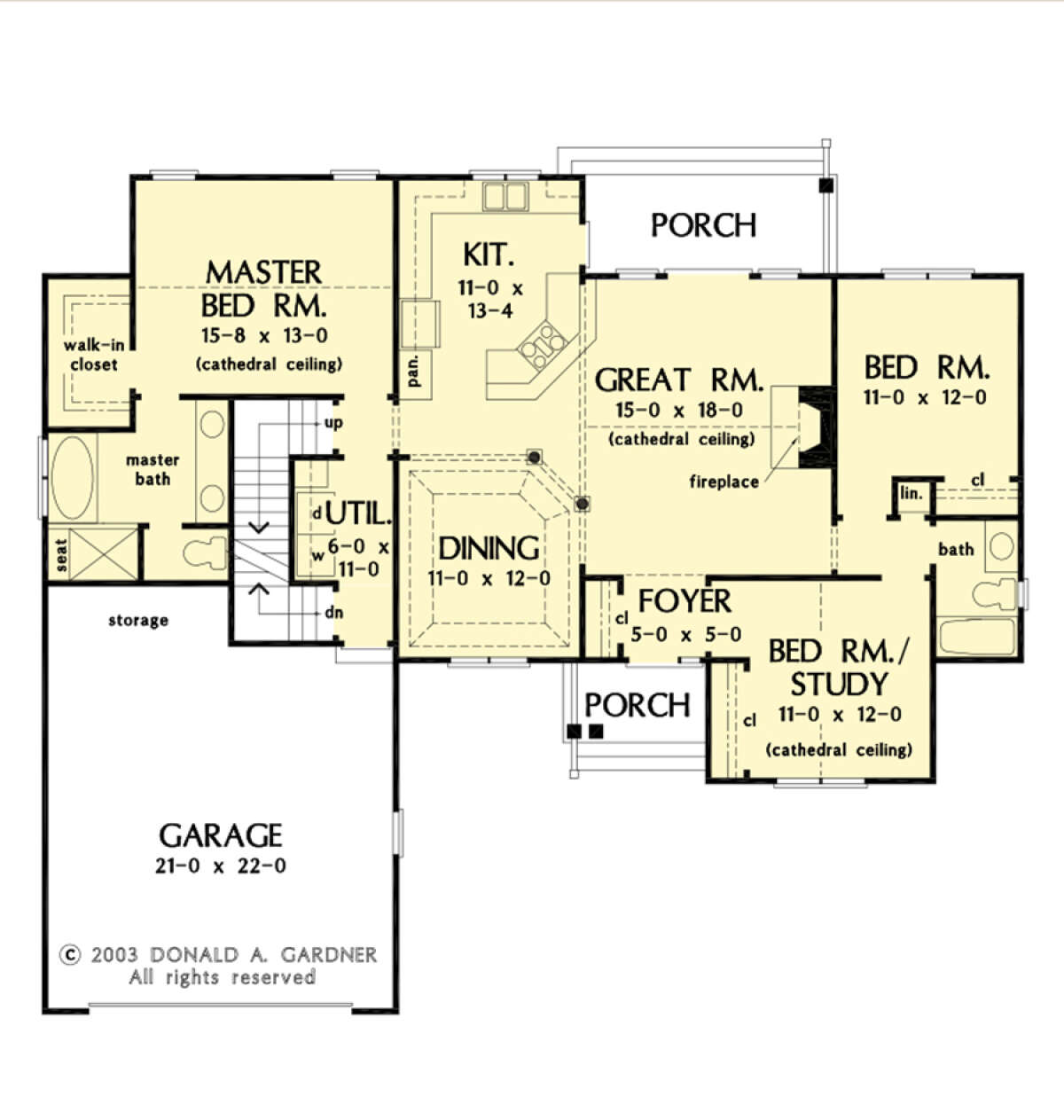 ranch house floor plans with basement 2