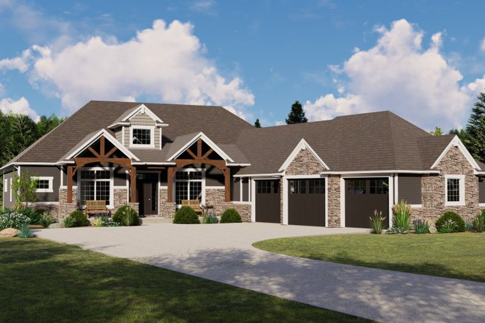 ranch house plans with basement 3