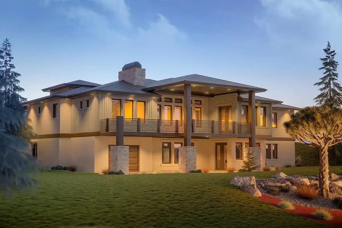 ranch house plans with walkout basement 1