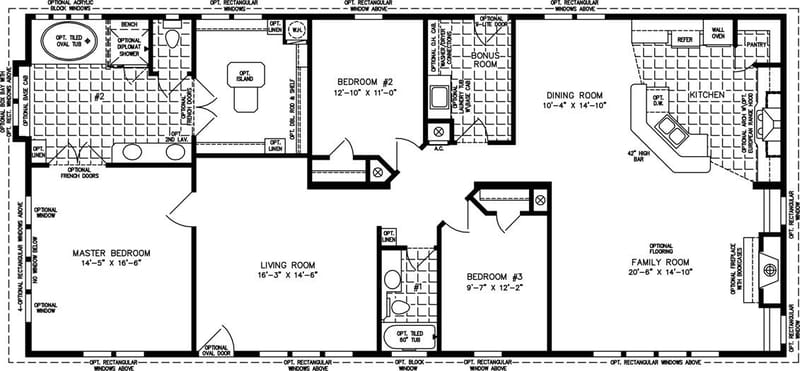 ranch style floor plans 2000 sq ft 2
