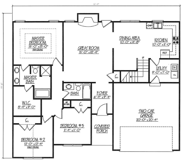 ranch style floor plans 2000 sq ft 2