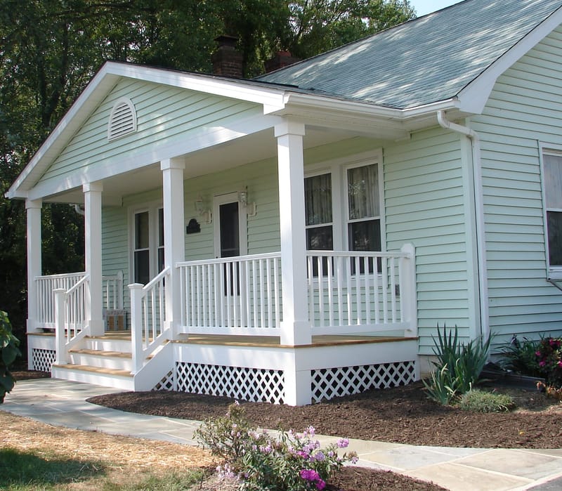 ranch style homes with front porches 2
