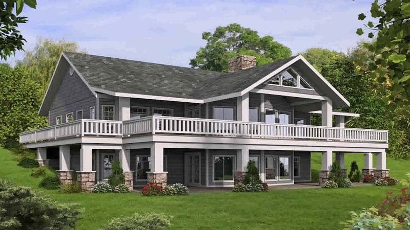 ranch style house with wrap around porch 3
