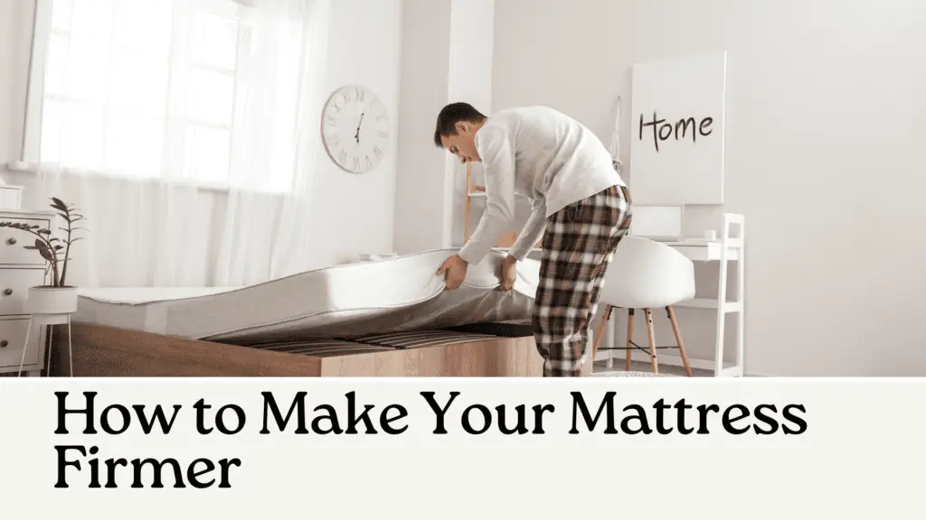 Reclaim Your Sleep: Practical Ways to Firm Up a Sagging Mattress 3