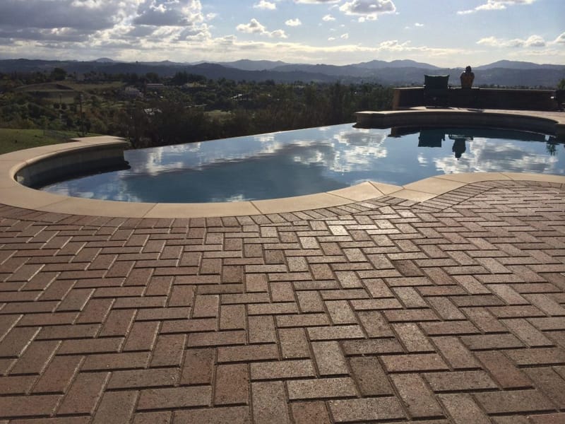resurface pool deck with pavers 4