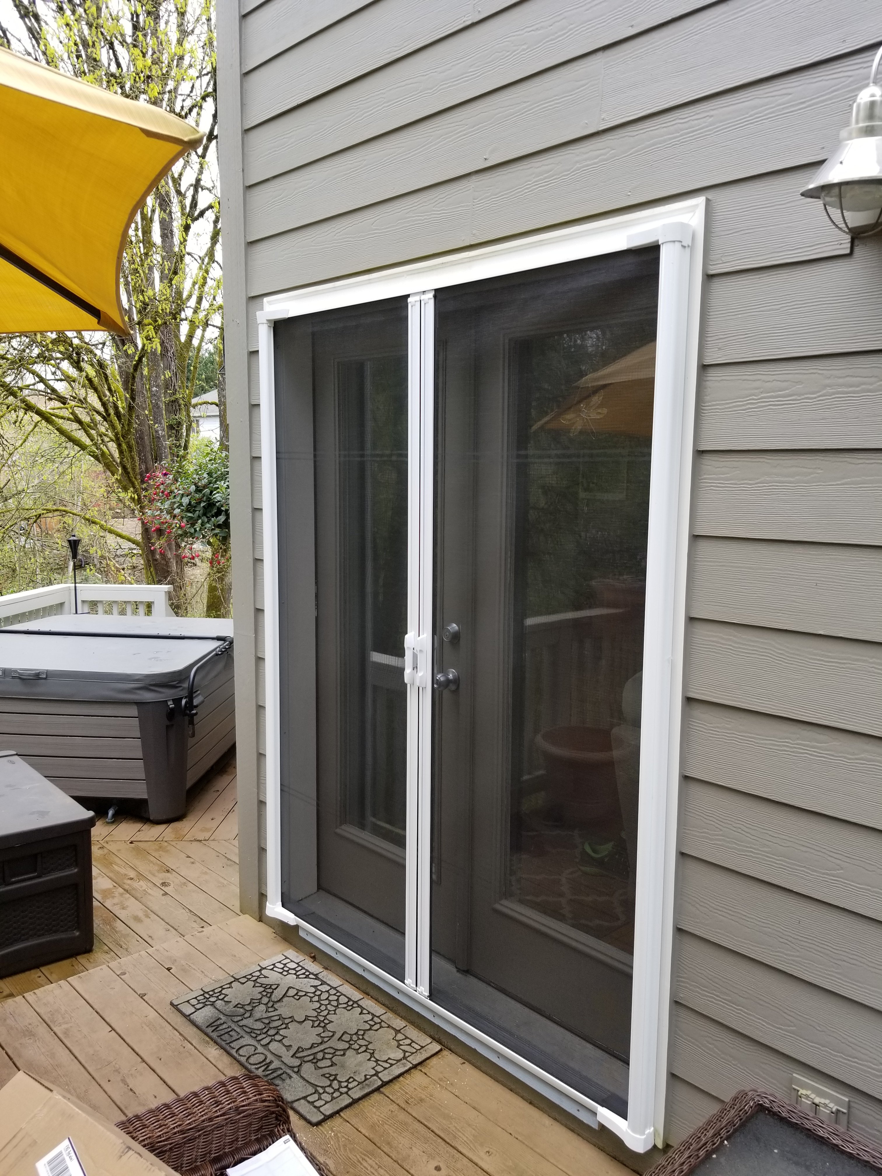 screen doors for french patio doors 2