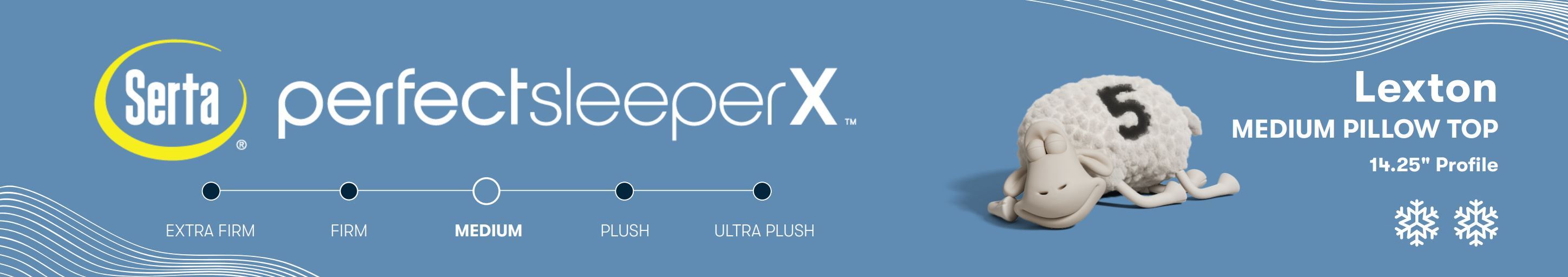 serta perfect sleeper x lexton medium pillow top mattress 5