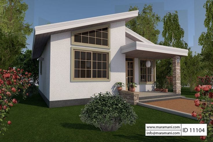 simple 1 bedroom house plans 4