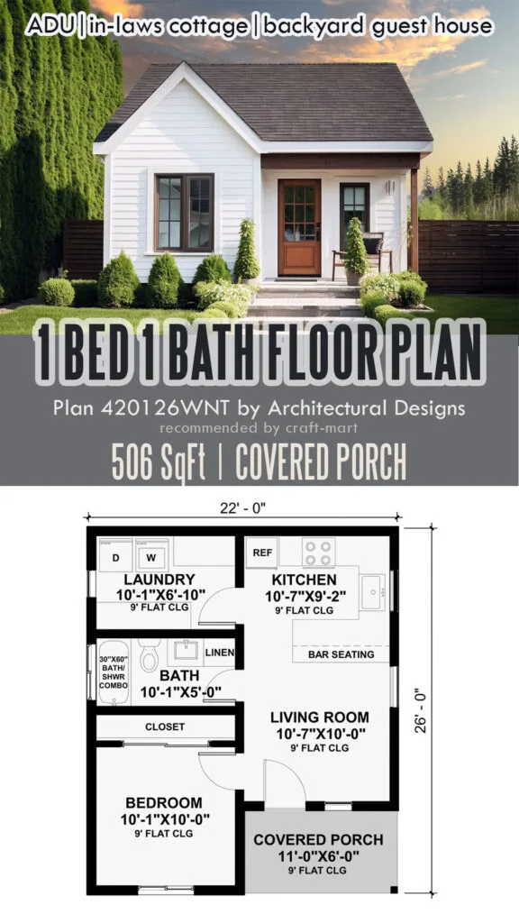 simple 1 bedroom house plans 5