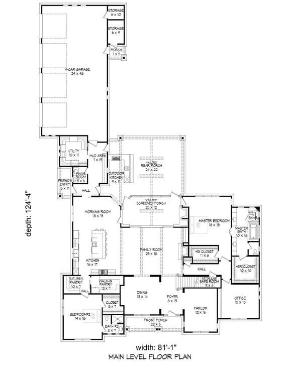 single story 6 bedroom house plans 5