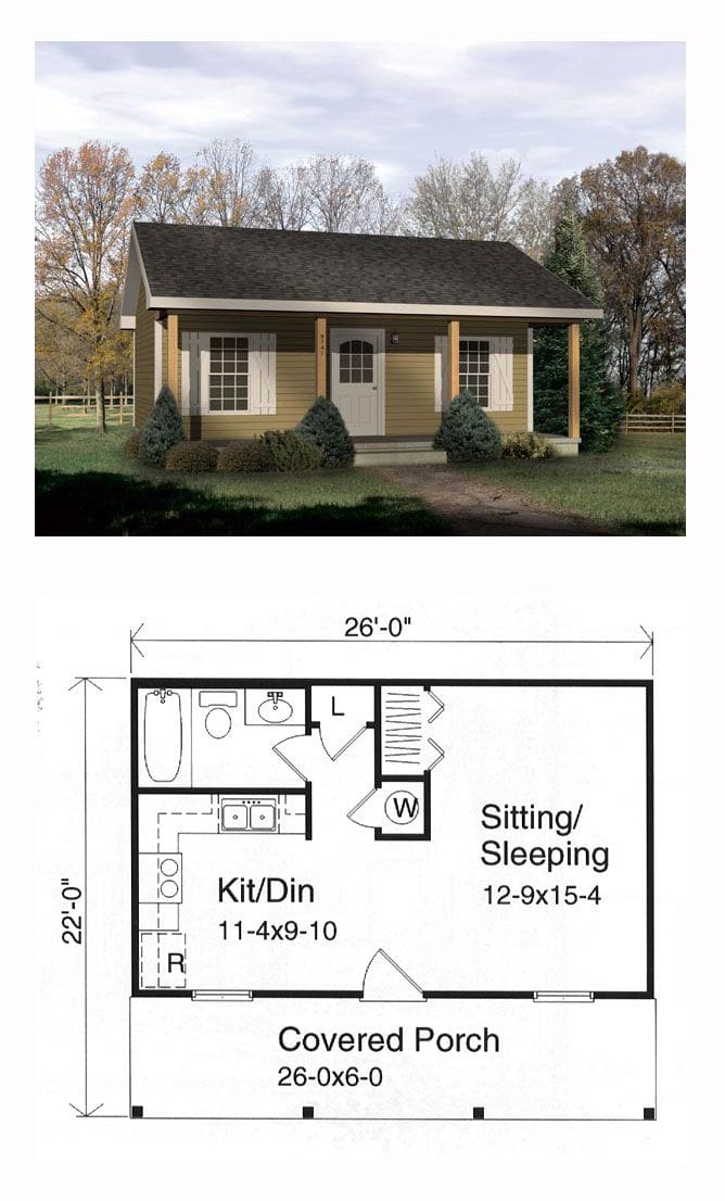 single story small home plans 3