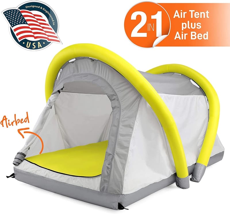 Sleeping Elevated: My Deep Dive into Tents with Integrated Air Mattresses 3
