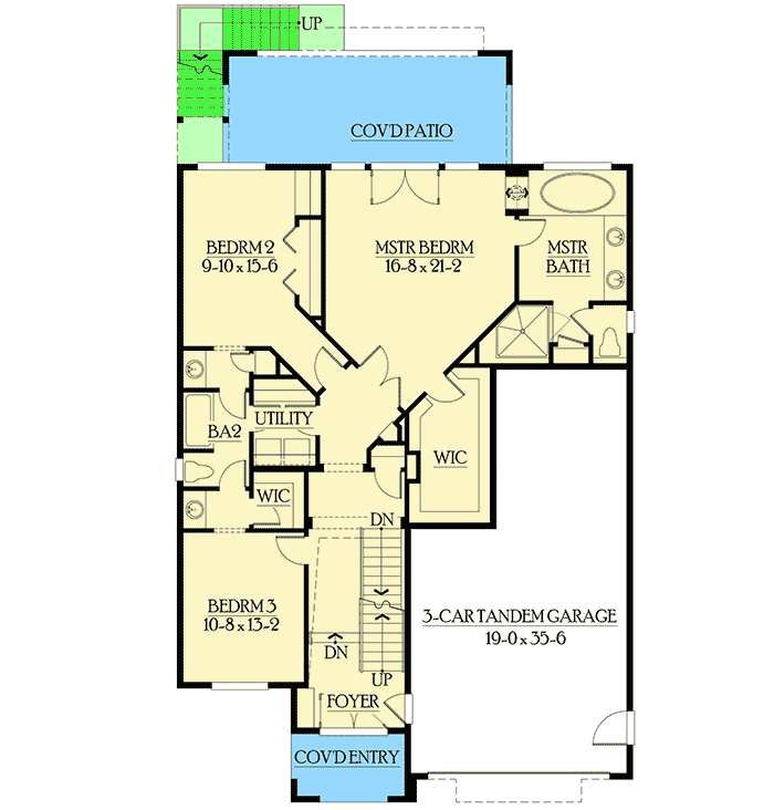 sloped lot house plans walkout basement 4