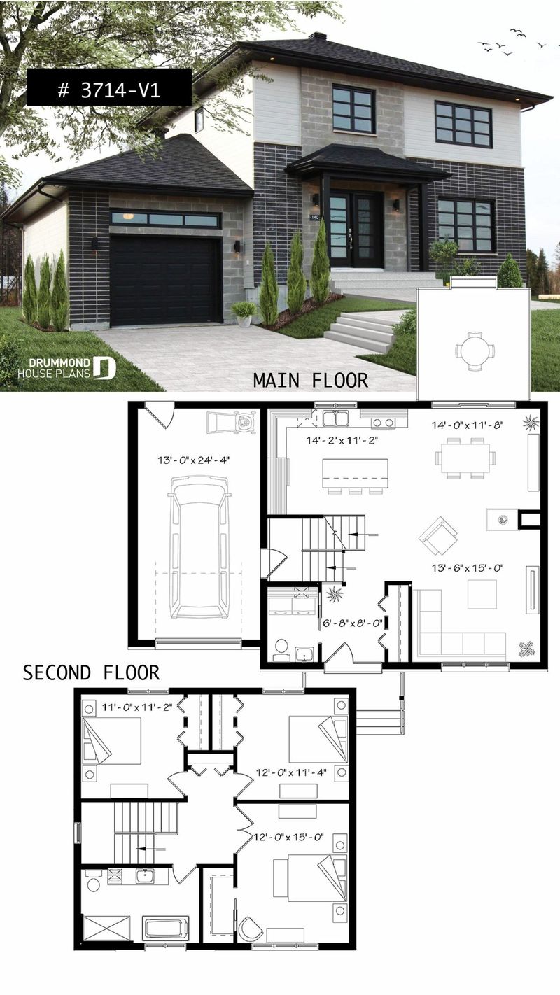 small 2 story home plans 2