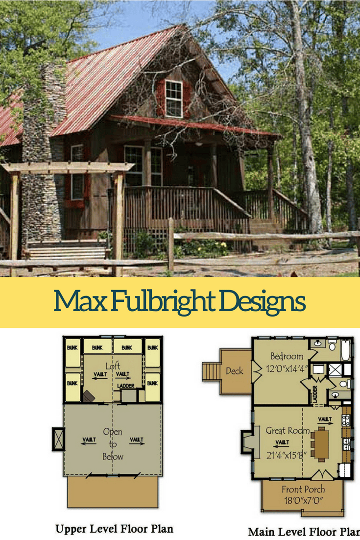 small cabin floor plans with loft 5