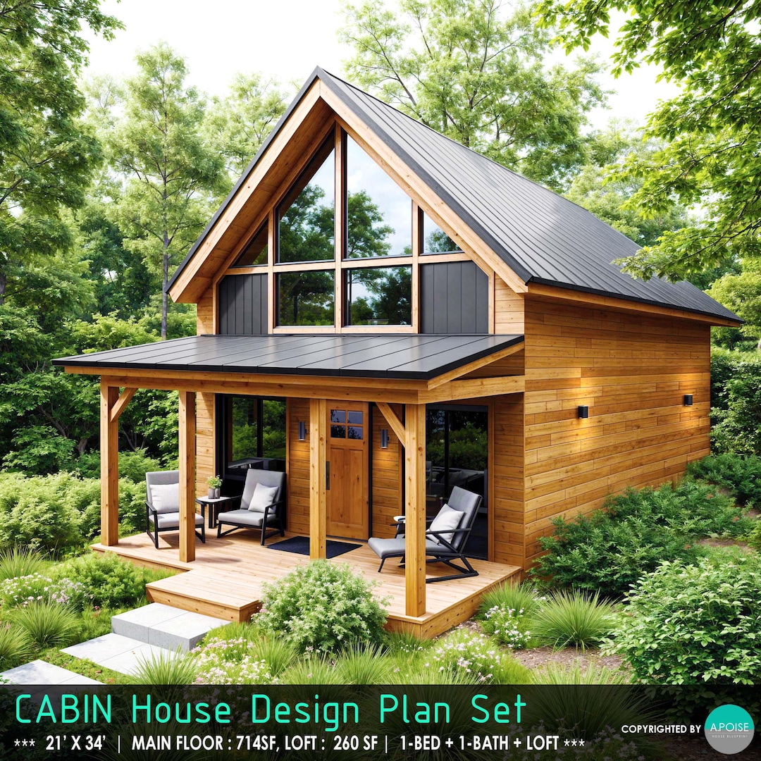 small cabin floor plans with loft 1