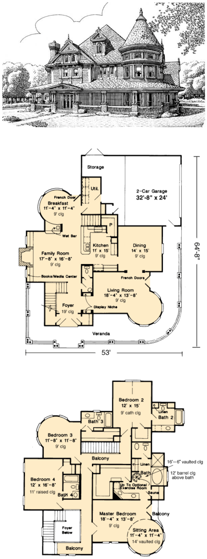 small floor plan victorian house 5