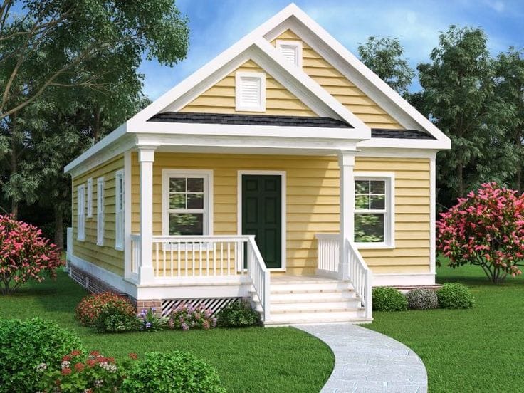 Small Home Designs That Maximize Charm with Beautiful Porches 4