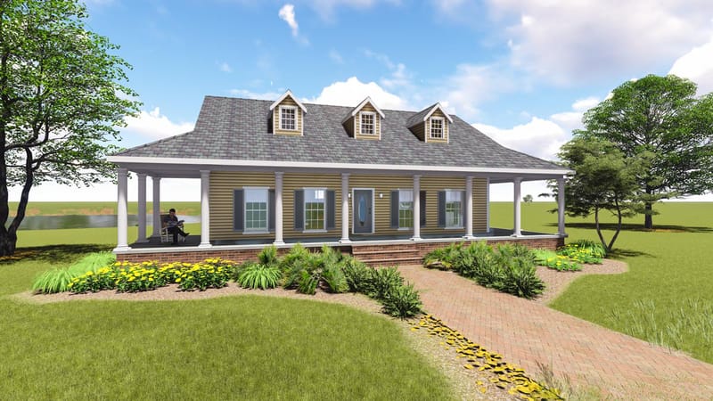 small house plans with porch 5