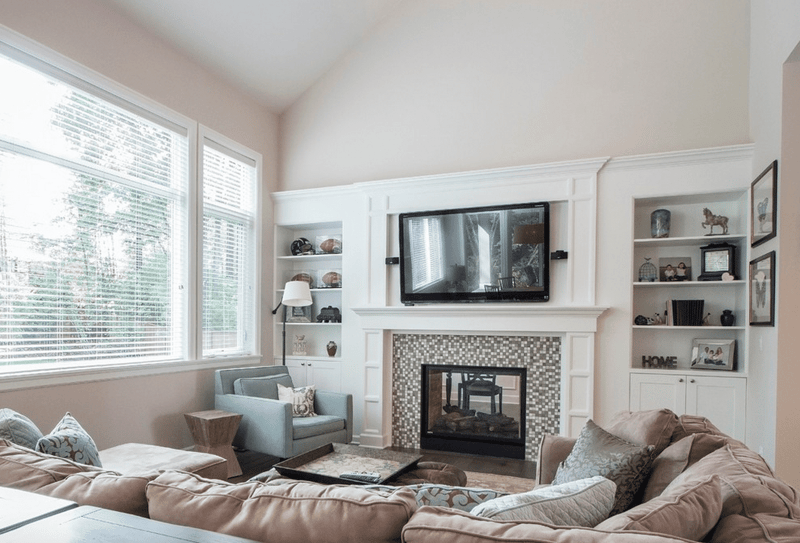 small living room ideas with tv and fireplace 3