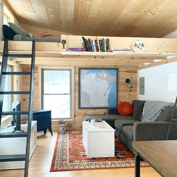 small room loft bed ideas for low ceiling 2