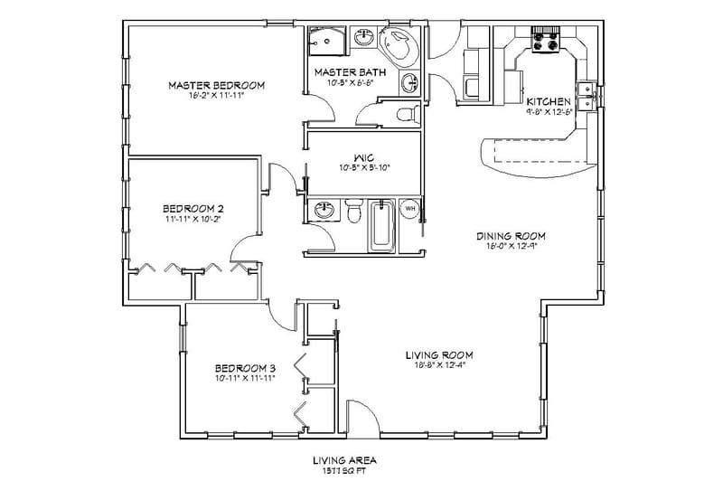 Smart Layouts for 3 Bedroom 2 Bathroom Homes Maximizing Space and Functionality 1