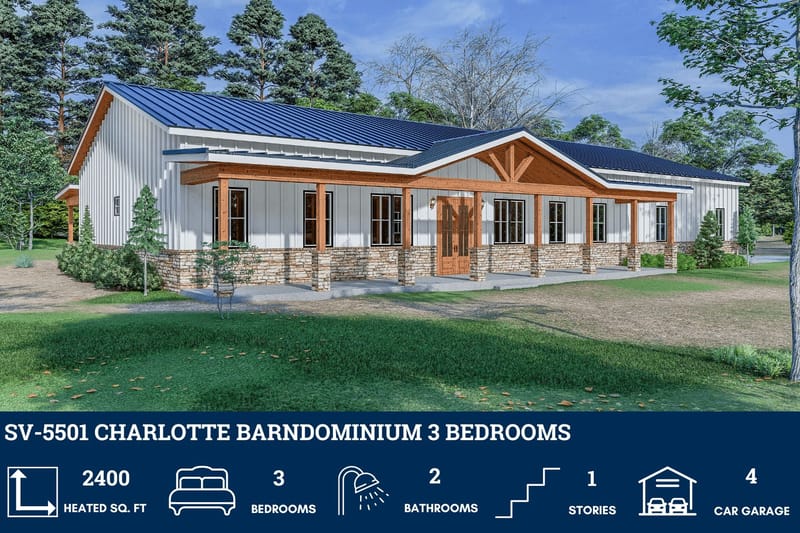 Smart Strategies for Planning Your 3 Bedroom Barndominium Layout. 3