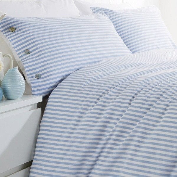 Styling Your Sanctuary with Classic Blue and White Stripes 5