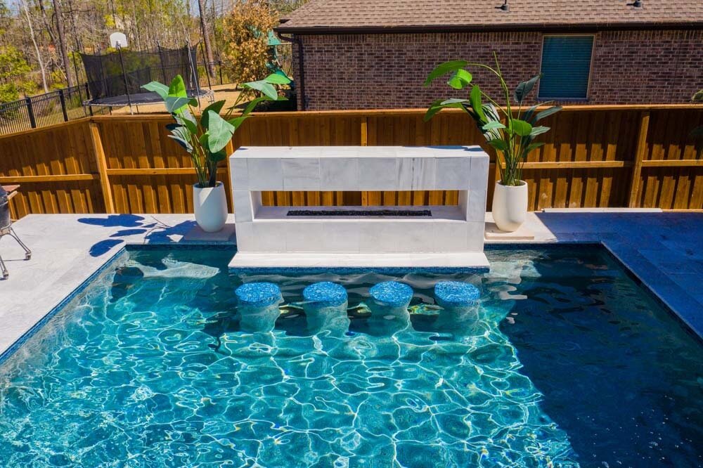 swim up bar backyard pool 2