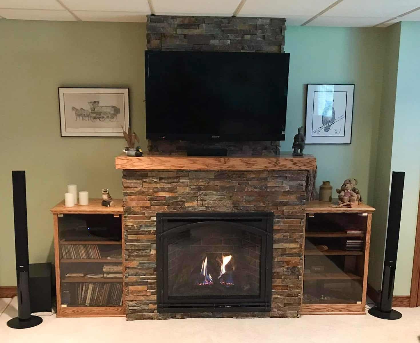 The Burning Question Can Your TV Live Above a Wood Fireplace 5