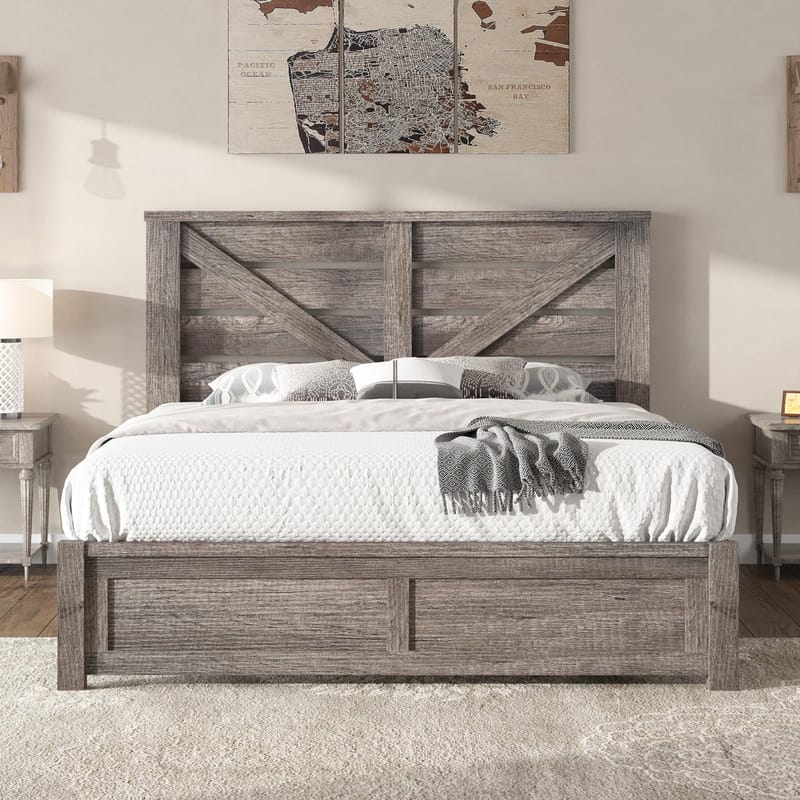 The Craftsmanship Behind Beautiful Grey Wood Queen Bed Frames 1